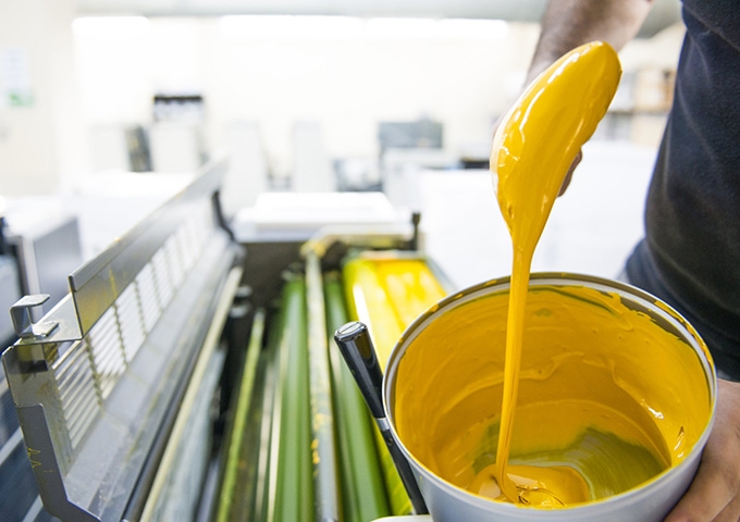 Process oil application